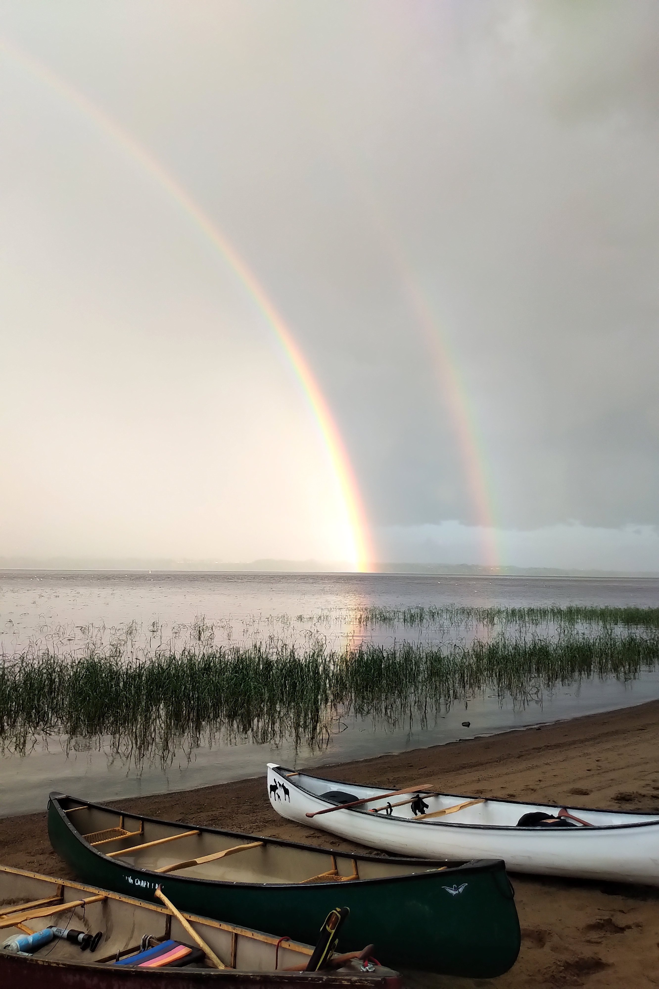 canoes and rainbows