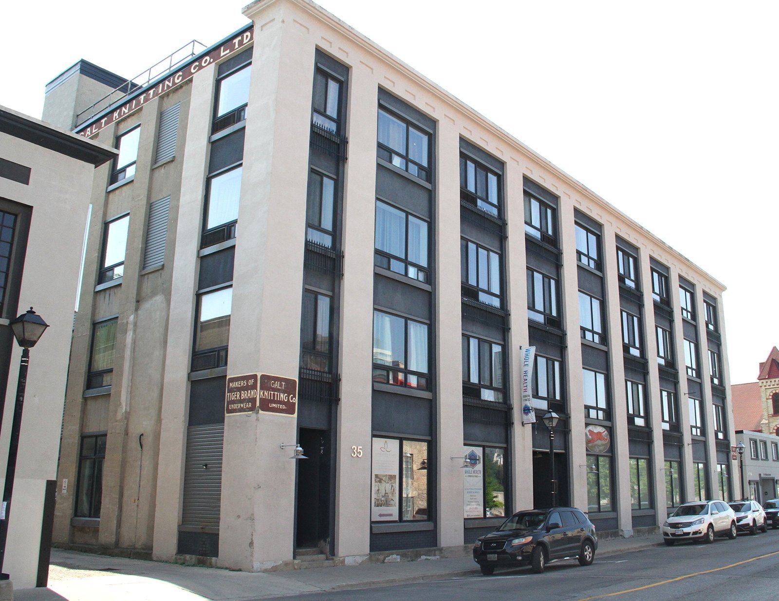 The Tiger Loft apartments is a 54-unit affordable housing building at 35 Water St. S.