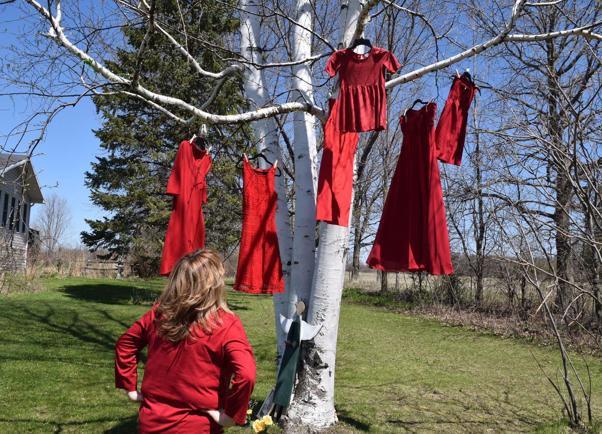 Red Dress Project remembers missing and murdered Indigenous women and girls