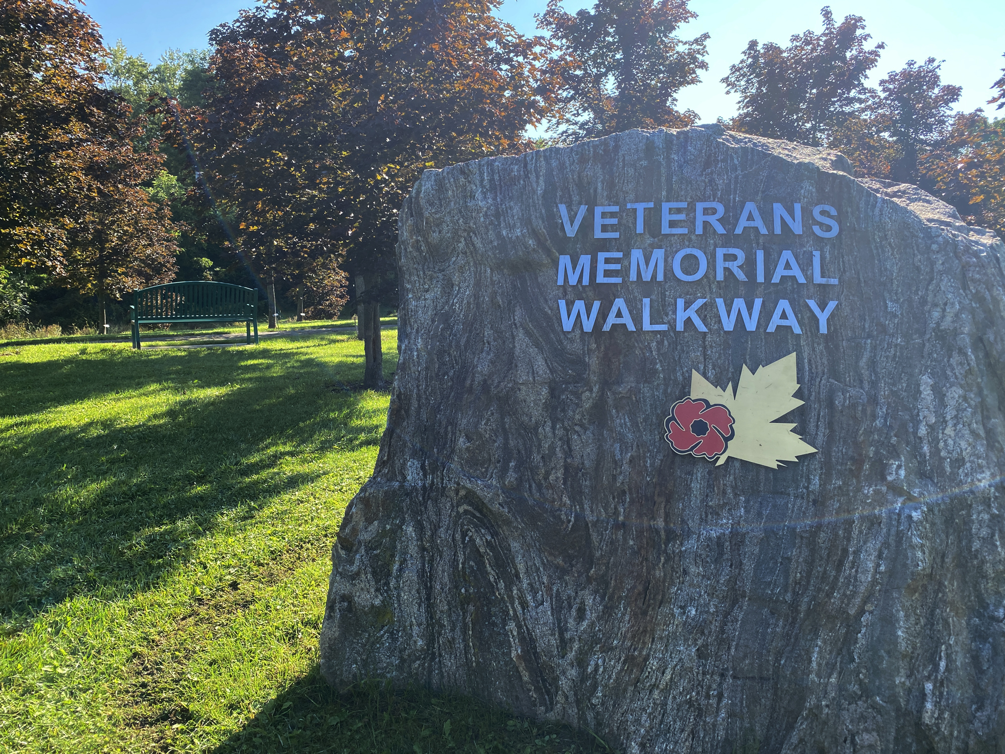 The Veterans Walkway