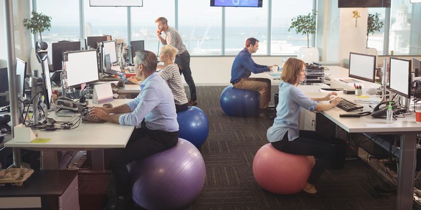 Working out at work: Which factors influence the types of exercise you ...