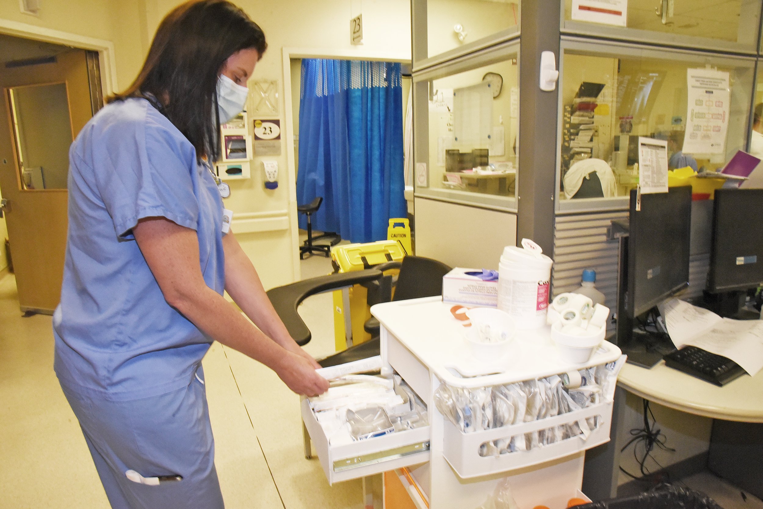 PULLING BACK THE CURTAIN 'Way too many people' in Newmarket hospital's