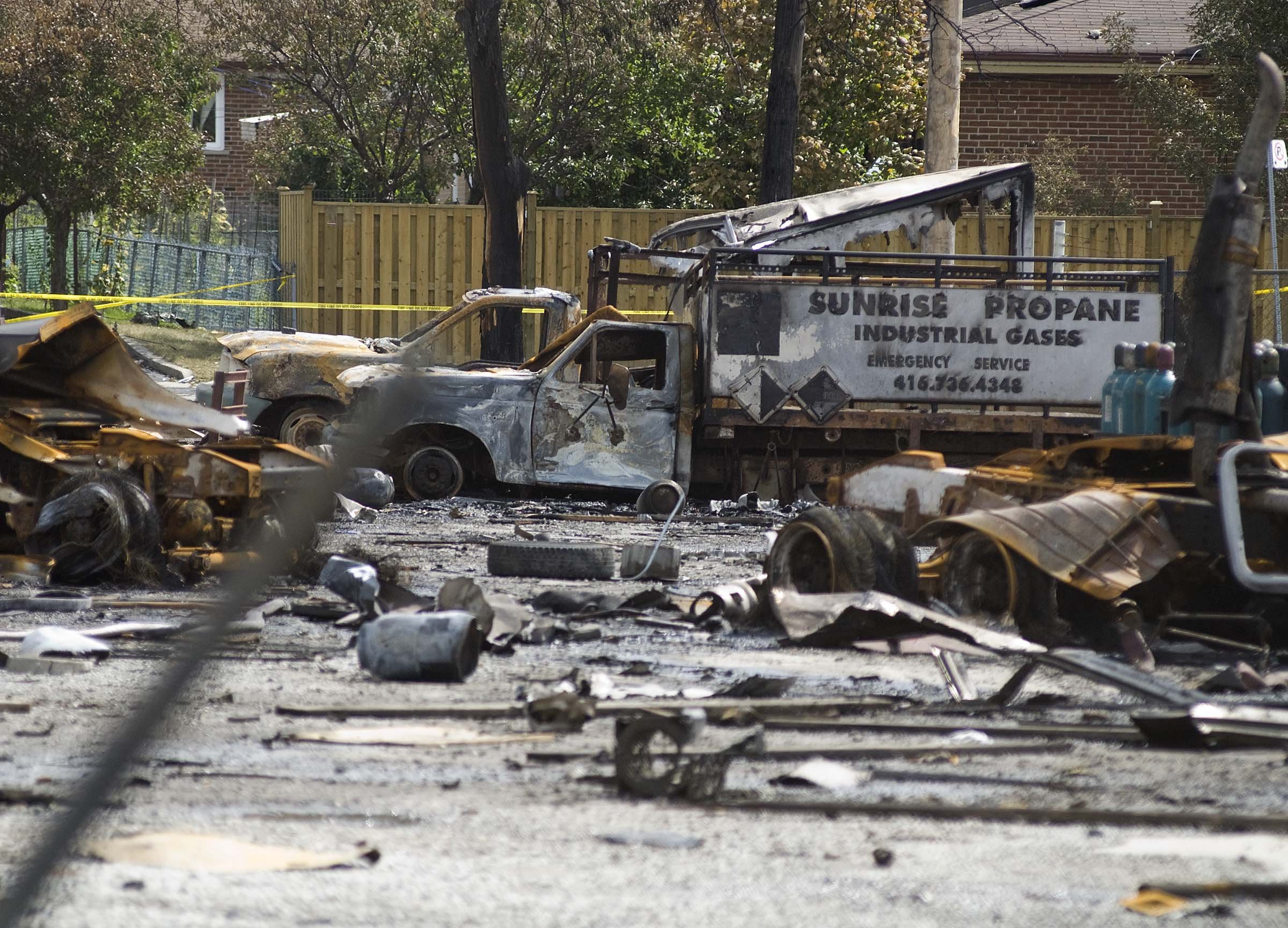 Ten years later, site of Sunrise Propane blast in Toronto remains empty